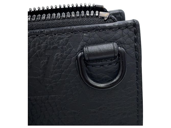 Sac à main Louis Vuitton Monogram Taurillon Sac Plat Cross - vue 9