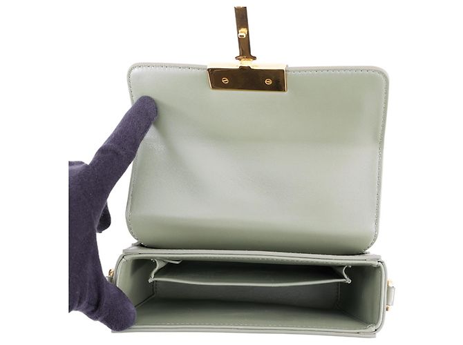Christian Dior 30 Montaigne Box Leather Handtasche - Ansicht 5