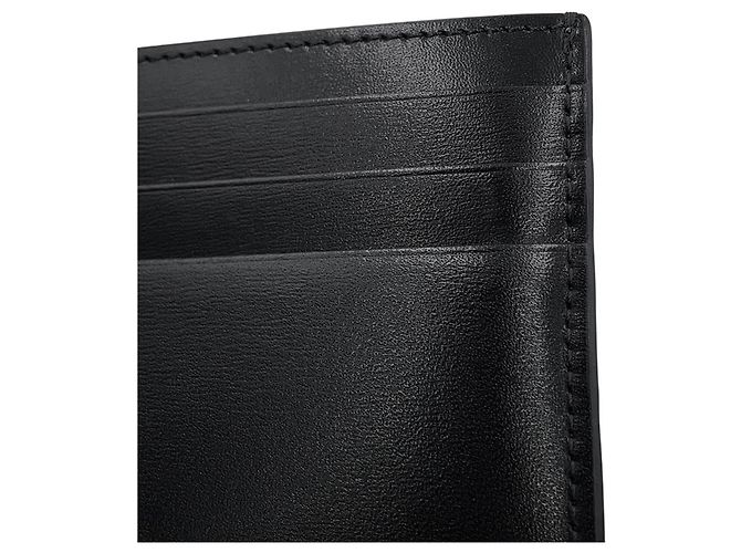 Triomphe Céline Tarjetero de piel negra Celine - vista 6
