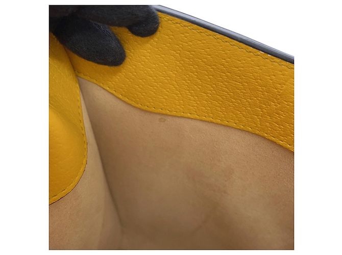 Borsa a mano Gucci Diana Small Tote in pelle e bambù - vista 8
