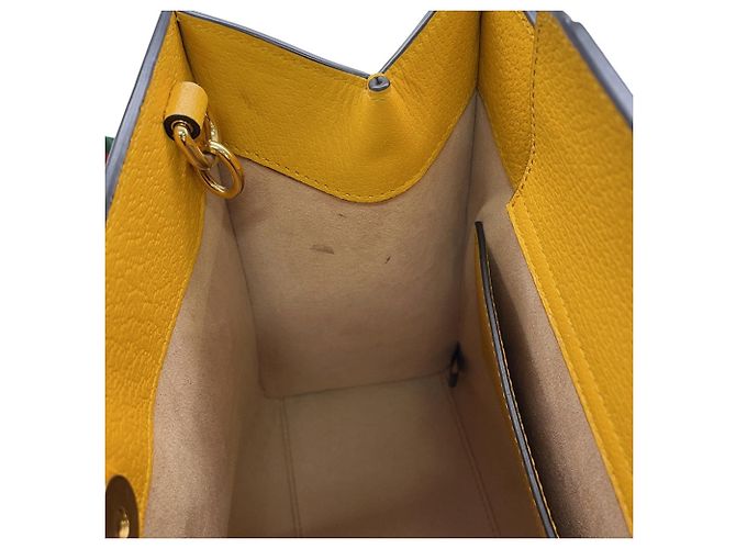 Borsa a mano Gucci Diana Small Tote in pelle e bambù - vista 9