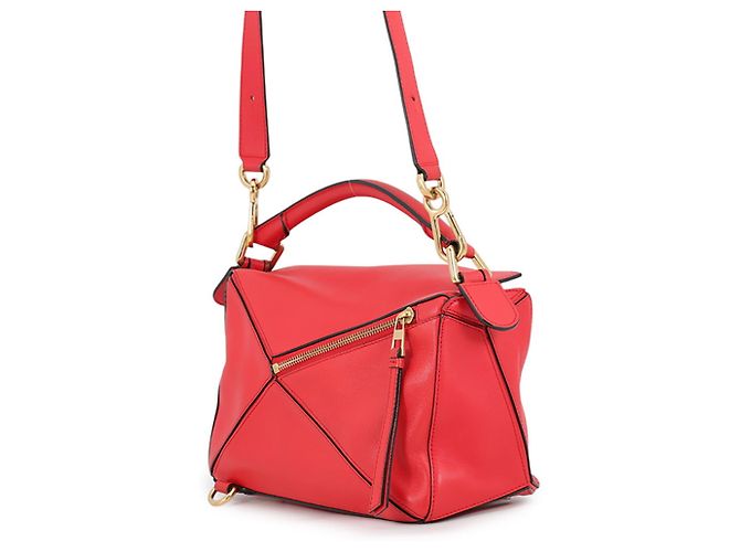 Sac à main Loewe Puzzle Bag Small en cuir - vue 2