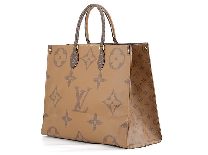 Bolso de hombro Louis Vuitton Monogram Reverse Giant OnTheGo GM - vista 2