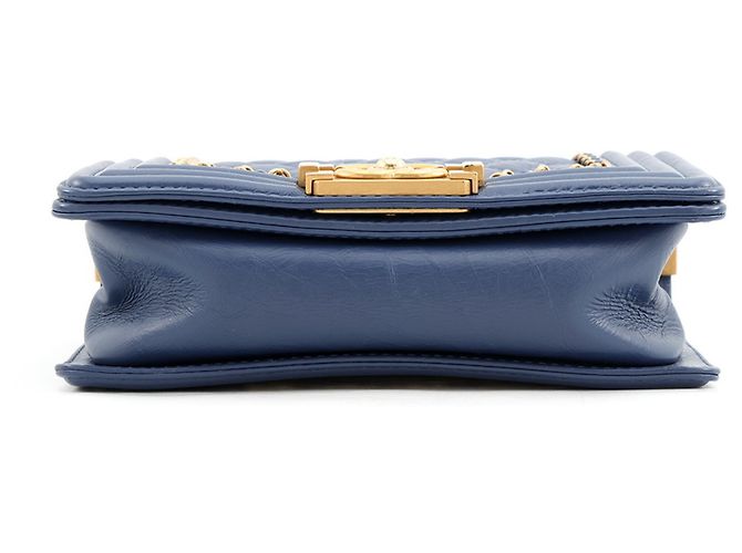 Bolso de hombro Chanel Boy Small Matelassé - vista 3