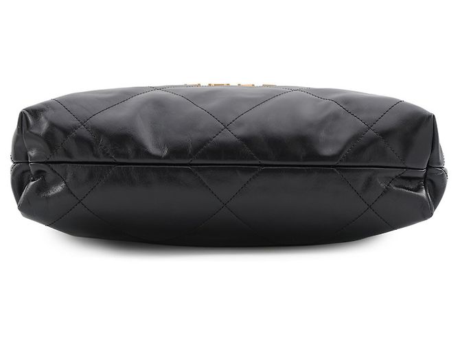 Borsa Chanel 22 Matelassé Small in pelle di vitello lucida - vista 3