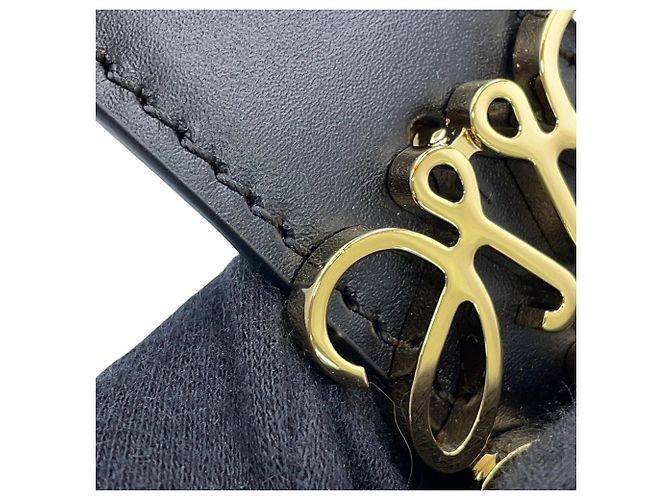 Cintura reversibile in pelle Loewe Anagram - vista 10