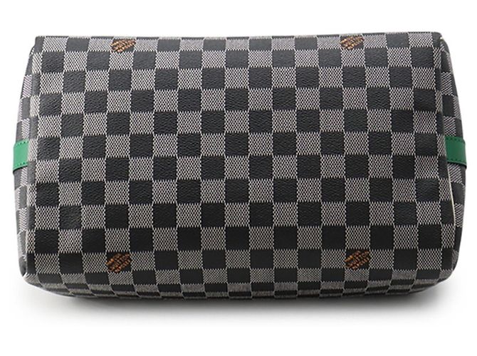 Louis Vuitton Damier Canvas Speedy Bandoulière 30 NM - vista 3