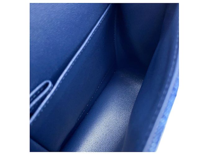 Chanel Denim Schultertasche mit Kette - Ansicht 11