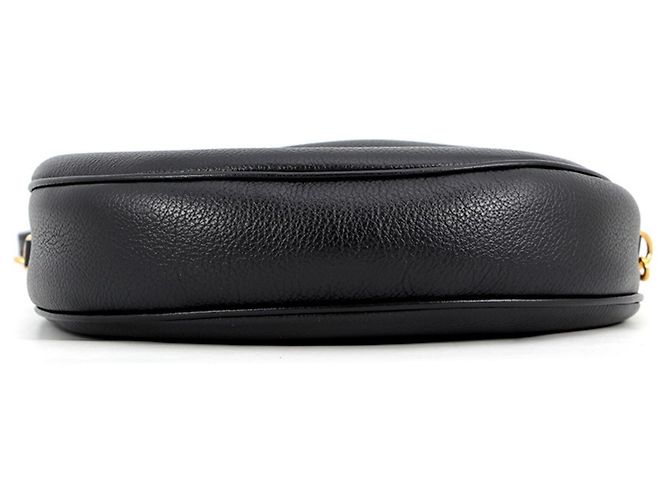 Céline Borsa a mano Celine Teen Lulu in pelle nera - vista 3