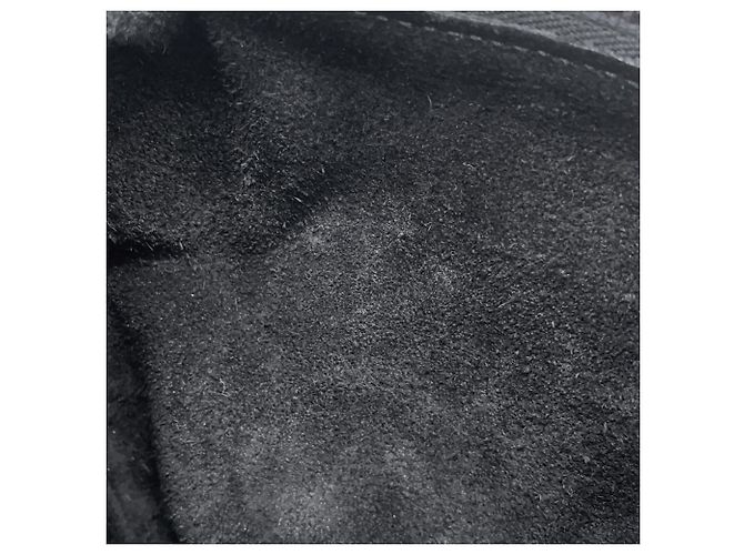 Céline Borsa a mano Celine Teen Lulu in pelle nera - vista 8