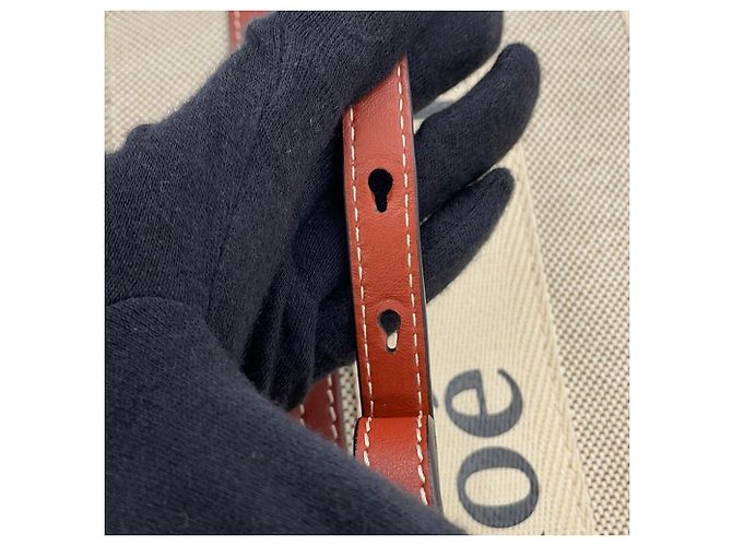 Chloé Woody Tote Small Handtasche aus Canvas - Ansicht 12