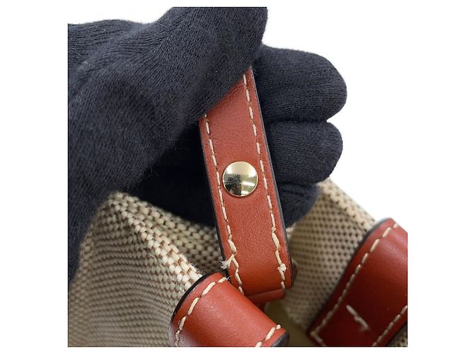 Chloé Woody Tote Small Handtasche aus Canvas - Ansicht 13