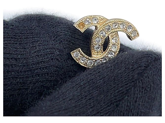 Orecchini Chanel cuore strass - vista 5