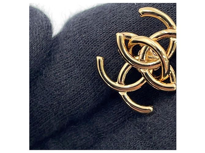Chanel Double Coco Mark Metall-Ohrringe - Ansicht 5
