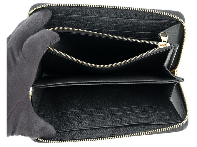 Portafoglio Zippy Louis Vuitton Monogram Empreinte - vista 4