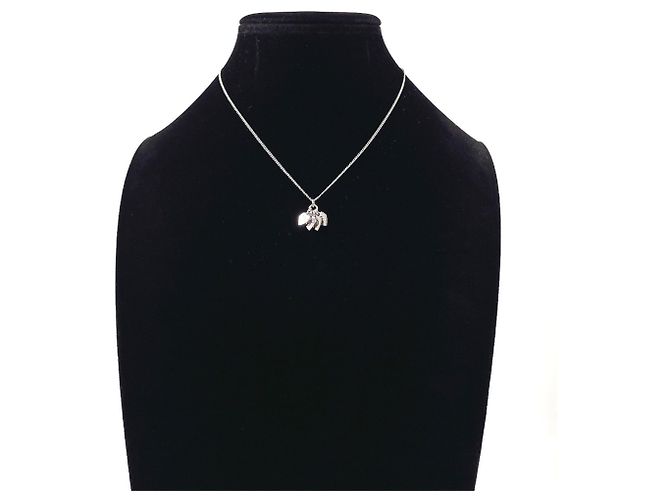 Collana Cuore Logo Christian Dior - vista 5