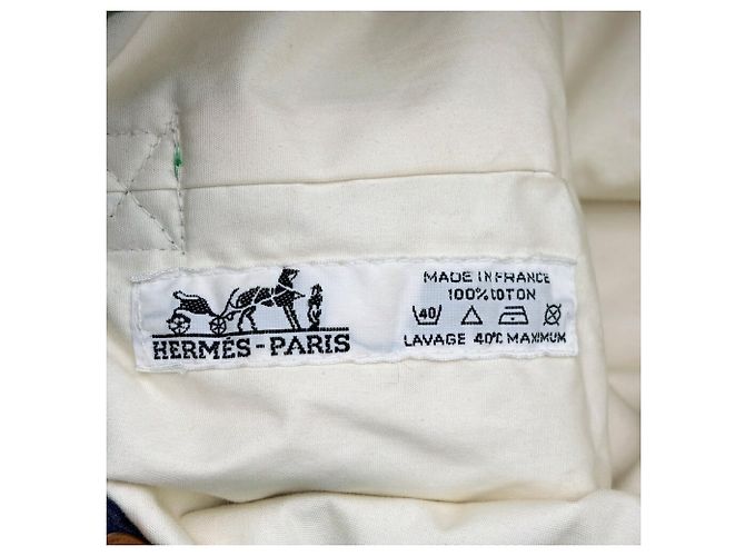 Hermès Sac à épaule à cordon Hermes Bird Print - vue 17