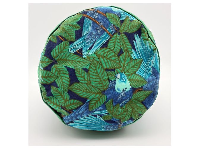 Hermès Sac à épaule à cordon Hermes Bird Print - vue 8