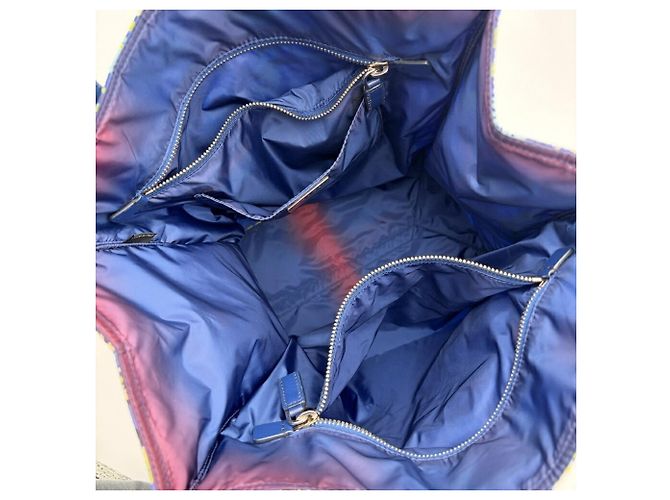 Borsa Tote Prada in Nylon Multicolor - vista 20