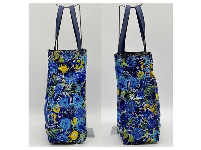 Borsa Tote Prada in Nylon Multicolor - vista 5