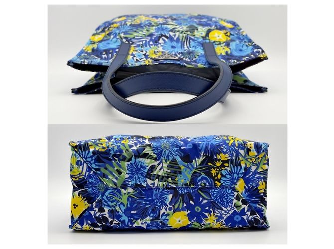 Borsa Tote Prada in Nylon Multicolor - vista 6