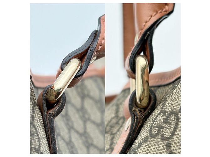 Saco Tote Gucci GG Plus Beige Brown - vista 11