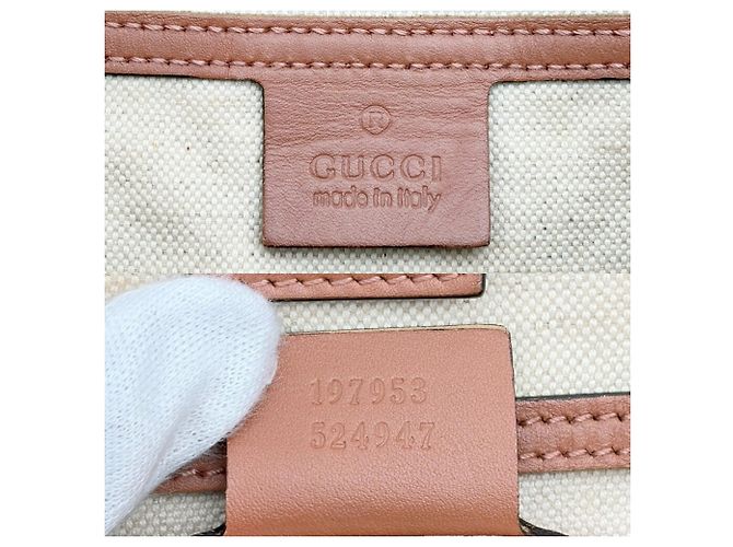Saco Tote Gucci GG Plus Beige Brown - vista 21