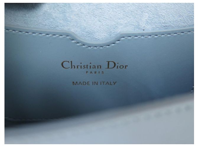 NUOVA BORSA A MANO DIOR BOBBY EAST WEST PELLE BLU BORSA A TRACCOLLA - vista 10