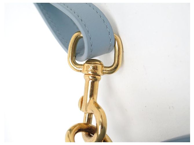 NUOVA BORSA A MANO DIOR BOBBY EAST WEST PELLE BLU BORSA A TRACCOLLA - vista 14