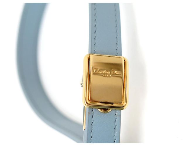 NUOVA BORSA A MANO DIOR BOBBY EAST WEST PELLE BLU BORSA A TRACCOLLA - vista 7