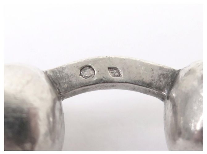 Hermès GEMELLI VINTAGE HERMES MELE IN ARGENTO 925 22GR GAETAN DE PERCIN - vista 7