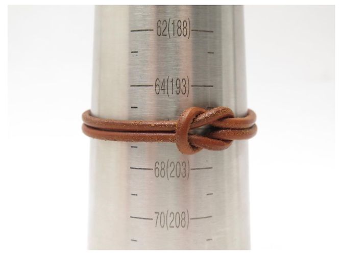 Hermès BRACCIALE HERMES ATAME PELLE ACCIAIO PALLADIATO NODO MARRIN PLAT + SCATOLA BANGLE - vista 8