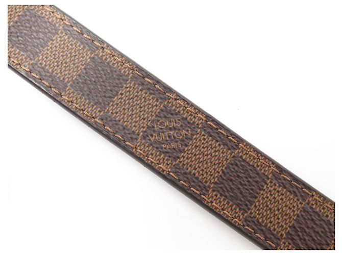 LOUIS VUITTON ICONIC REVERSIBLE T75 GÜRTEL AUS DAMIER CANVAS LV SCHNALLE - Ansicht 11