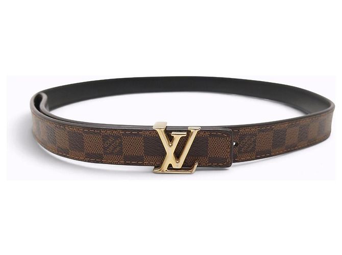 LOUIS VUITTON ICONIC REVERSIBLE T75 GÜRTEL AUS DAMIER CANVAS LV SCHNALLE - Ansicht 2