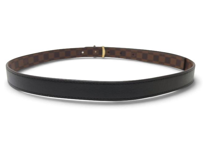 LOUIS VUITTON ICONIC REVERSIBLE T75 GÜRTEL AUS DAMIER CANVAS LV SCHNALLE - Ansicht 9