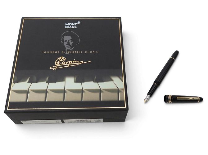 PENNA STILO MONTBLANC MEISTERSTUCK 145 HOMMAGE A CHOPIN NUOVA - vista 2