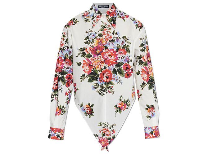 Dolce & Gabbana Camicia con motivo floreale - vista 5