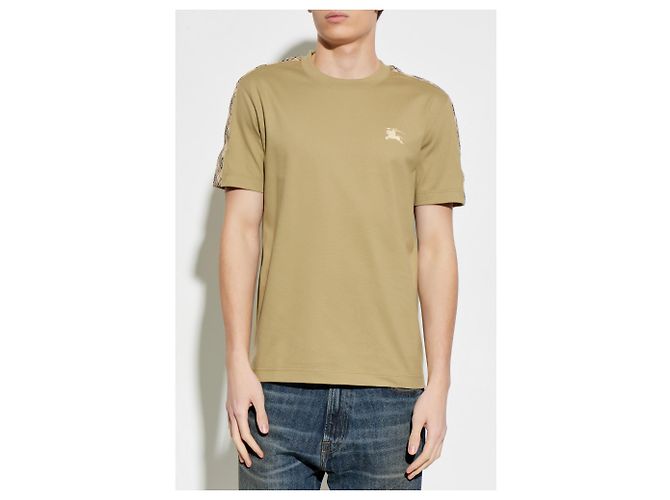 Camiseta Seth de algodón Burberry beige - vista 2