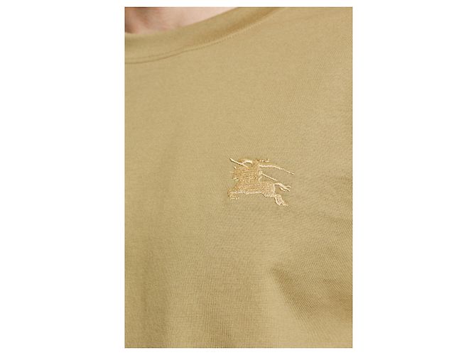 Camiseta Seth de algodón Burberry beige - vista 4