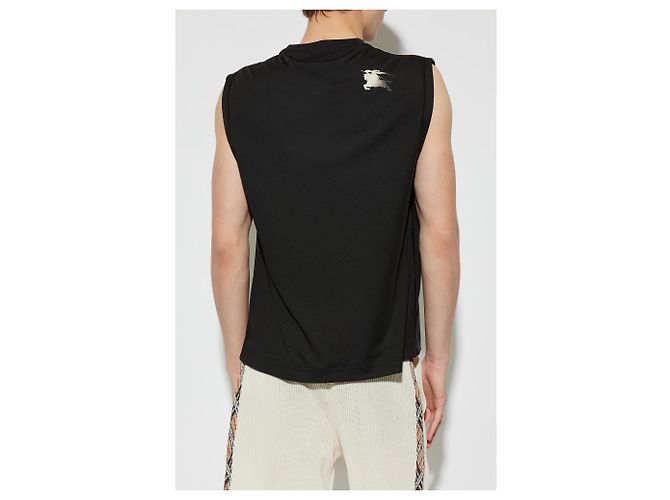 Burberry Arlo Tanktop Schwarz aus Polyester - Ansicht 3