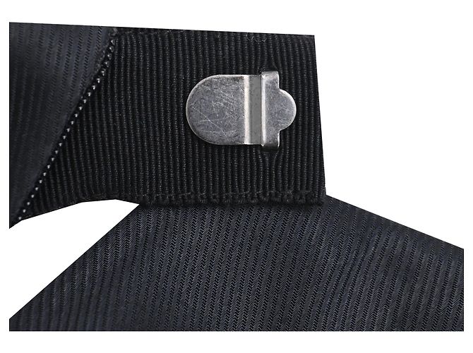 Falda midi asimétrica The Row en acetato negro - vista 15