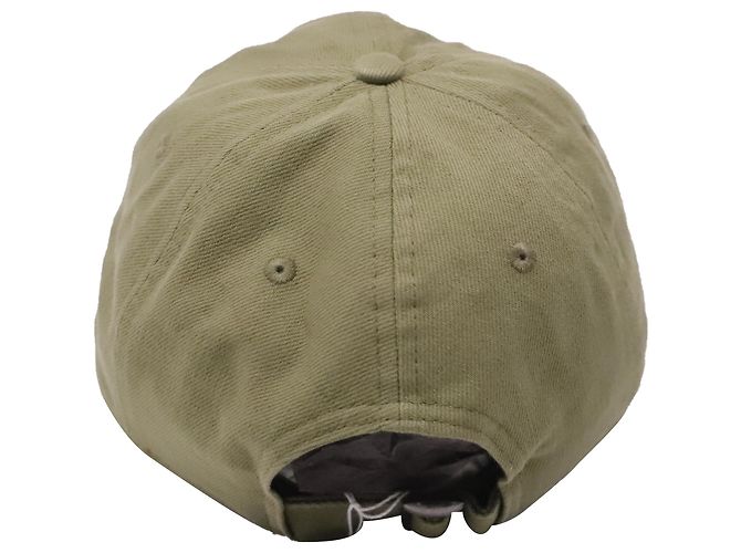 Autre Marque Boné Cassandre Saint Laurent x New Era em algodão cáqui - vista 3