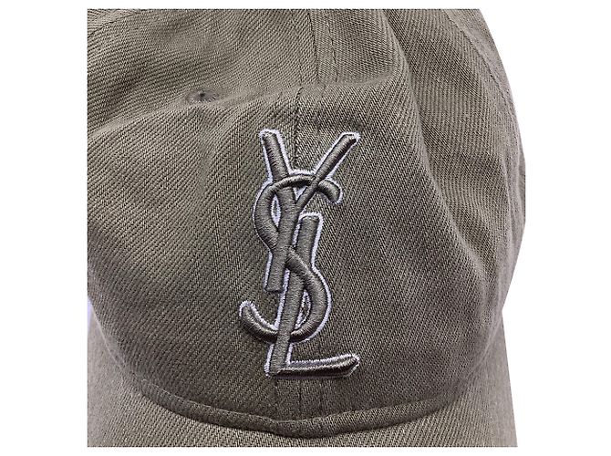 Autre Marque Boné Cassandre Saint Laurent x New Era em algodão cáqui - vista 7