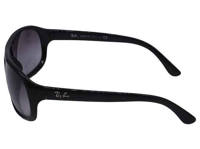 Occhiali da sole Ray-Ban RB4124 Aviator in acetato nero - vista 2