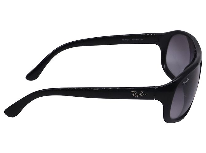 Occhiali da sole Ray-Ban RB4124 Aviator in acetato nero - vista 4
