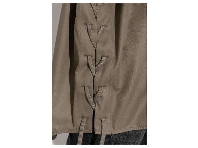 Camisa Balenciaga Oversized de algodão verde - vista 3