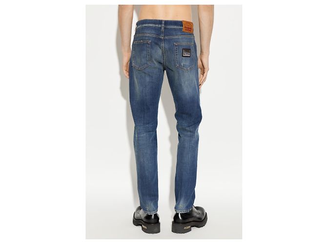 Vaqueros Slim Dolce & Gabbana Azules Algodón - vista 3
