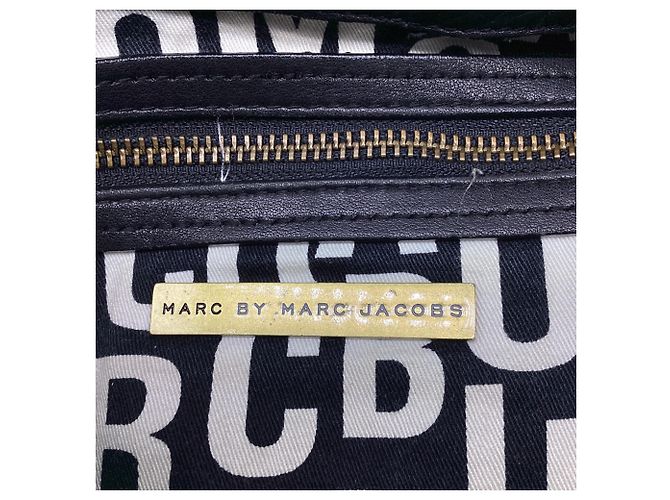 Borsa a tracolla hobo Marc By Marc Jacobs Turnlock in pelle nera - vista 12