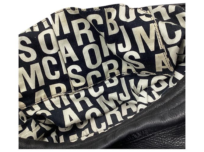 Borsa a tracolla hobo Marc By Marc Jacobs Turnlock in pelle nera - vista 7