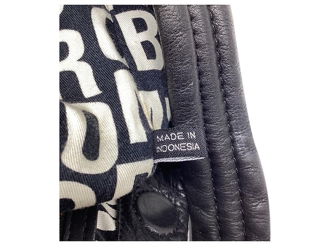 Borsa a tracolla hobo Marc By Marc Jacobs Turnlock in pelle nera - vista 9